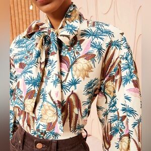 Ulla Johnson Alberta blouse in wildflower. New with tags. Gorgeous top.